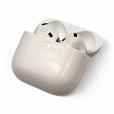 Genuine Apple AirPods 4 with Active Noise Cancellation - White MXP93LL/A 2024 - Image 1 of 4