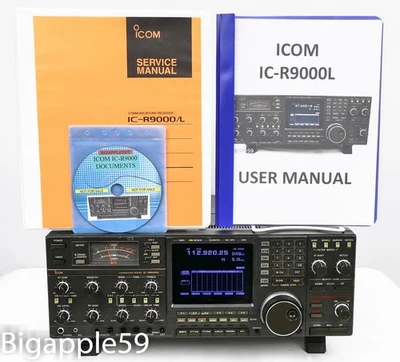 Icom IC-R9000 AM FM SSB CW VHF UHF Receiver .10 -1999 MHz **LED UPGRADE** READ** - Image 1 of 4