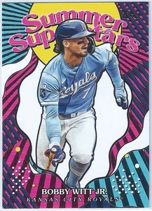 2025 Topps Series 2 Summer Superstars #SS-17 Bobby Witt Jr Royals - Picture 1 of 2