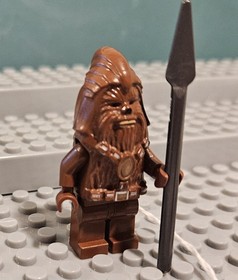 LEGO MINIFIGURE-Star Wars Wookie Warrior  Sw0132.  Lot72