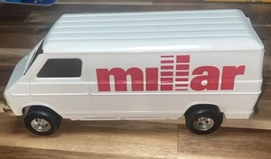 1970 Ertl Dodge White Delivery Van Millar No.3953 Iowa, USA Vintage Toys 11" - Bild 1 von 18