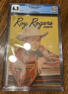 Roy Rodgers CGC 6.5 Off White-White Pages Comic Issue 1 Photo  - Picture 1 of 8