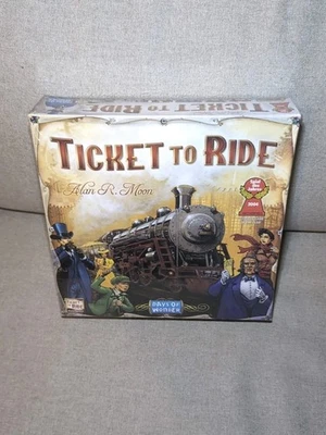 Sealed Ticket To Ride Days of Wonder by Alan R. Moon Train Adventure Board Game - Image 1 of 4
