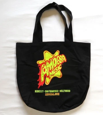 Amoeba Music Record Store Vintage Tote Shopping Bag Holds Vinyl LP's - Image 1 of 4