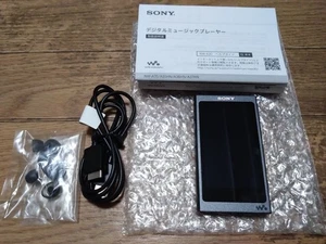 Sony Walkman NW-A37 64GB Digital Music Player Hi-Res Charcoal Black Japan - Bild 1 von 2