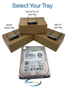 Dell 4WX8Y 600GB SAS 10K 12GBPS 2.5" Hard Drive | Choose Tray - Afbeelding 1 van 5