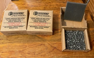 Гранулы свинца Crosman Premier калибр 0,20 625 куполообразные зерно 14,3 - Изображение 1 из 2