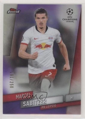 2019-20 Topps Finest UCL Purple Refractor /250 Marcel Sabitzer #29 - Image 1 of 2