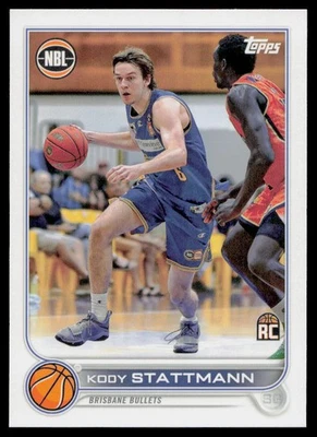 2022-23 Topps NBL #20 Kody Stattmann RC - Image 1 of 2
