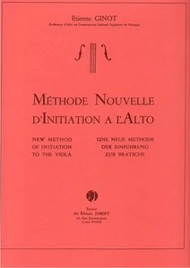 Méthode nouvelle d'Initiation à l'ALTO  Etienne GINOT 1962 - Imagen 1 de 3