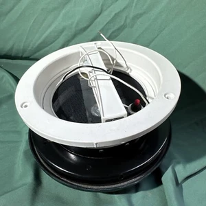 Ventline Vanair Trailer Roof Vent w/ 12V Fan - 6-1/4" Diameter - Smoke - Foto 1 di 10
