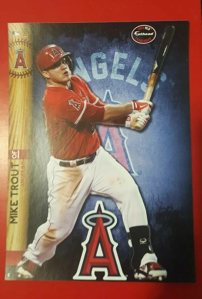2014 Mike Trout MLB Fathead Tradeables  - Image 1 of 1