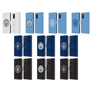 MAN CITY FC STEMMA CUSTODIA COVER A PORTAFOGLIO IN PELLE PER SAMSUNG TELEFONI 1 - Foto 1 di 8