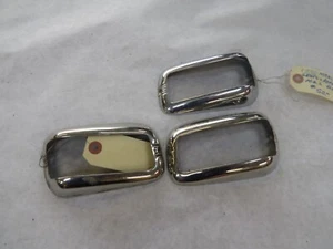 NOS 1941 Mercury tail lamp bezels No Reserve flathead - Picture 1 of 4