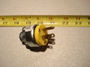 (2215.) Replacement Armored Plug 3-Pin Grounded 120V - Picture 1 of 2
