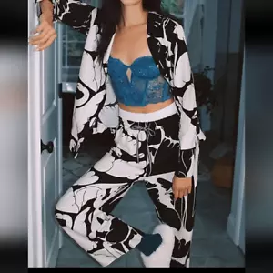 - **NEU** mit Etikett** VON ANTHROPOLOGIE FLANELL PYJAMAHOSE Gr. Xxs - Bild 1 von 6