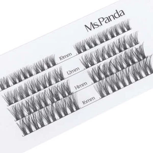 Ms. Panda Serenity Lash Set – Mix Curl Cluster Eyelashes 10–16mm - Picture 1 of 8