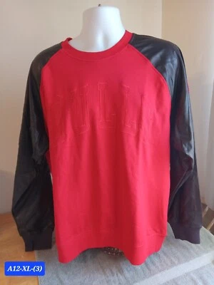 Adidas NBA Chicago Bulls Crew Sudadera Roja y Negra XL $80❌️ $55✅️ Foto 1 de 4