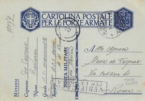 6079) WW2 MARINA ANNULLO "R. NAVE AVIERE 1/12/41" CACCIATORPEDINIERE. - Picture 1 of 2