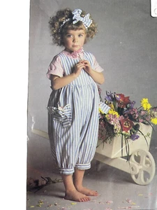 The Clothesline Bloomin' Bloomers A Children Jumpers Size 1 2 3 Sewing Patterns - Picture 1 of 6