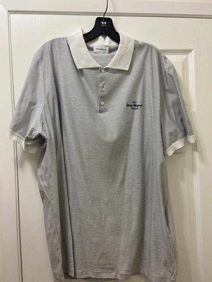 Polo salvatore ferragamo para hombre XXL nuevo sin etiquetas. nunca ha sido usado. Foto 1 de 4