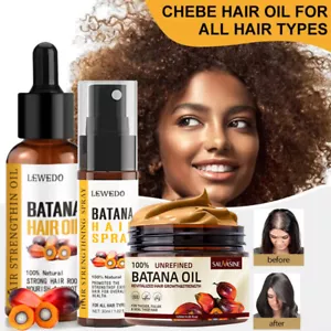Batana Oil For Hair Growth Hair Loss Treatment Pure Natural Botana Oil Cream - Picture 1 of 36