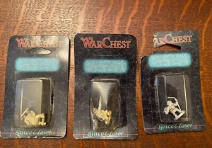 Lanza de guerra y minis láser bárbaro, enano y luchador con martillo de espada - NUEVO - Imagen 1 de 5