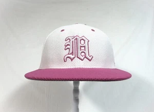 Adidas Miami Hurricanes Día de la Madre en el Campo Gorra de Béisbol Ajustada Talla 7 7/8 RARA - Imagen 1 de 9