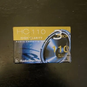 Radioshack HC-110 High Clarity Cassette Tape 3er Pack 110 Minuten - Bild 1 von 1