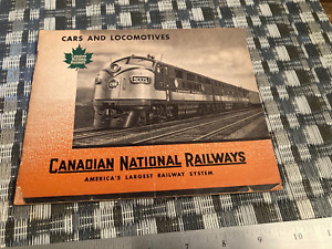 Canadian National Railways 1950 Cars and Locomotives -Equipment -CNR