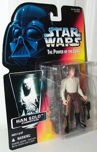 Star Wars POTF Han Solo Carbonite With Variation Blocked Text 1996 .01 Red Card - Bild 1 von 2