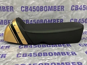 Honda SS50 SS50 Z SS50Z Cafe Racer Sport  Motorcycle New Seat. Metal Cowl Gold. - Picture 1 of 12