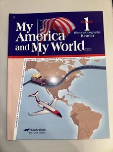 Abeka My America & My World Student Text (4th Edition) 1st Grade History Reader - Picture 1 of 5