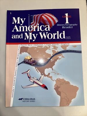 Abeka My America & My World Student Text (4th Edition) 1st Grade History Reader - Image 1 of 4