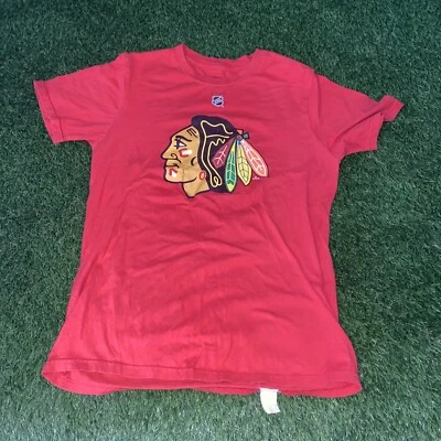 Jonathan Toews Chicago Blackhawks Shirt Youth Large Red 14/16 - Image 1 of 4