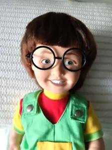 Vintage Lakeshore 17" Vinyl Rotkopf Puppe mit Brille - Bild 1 von 15