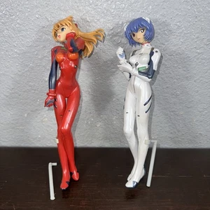Figura Anime Evangelion Rei Ayanami Asuka Langley SEGA Traje Enchufe Alto Grado - Imagen 1 de 7