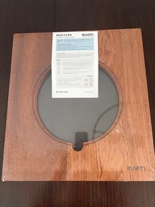 Ruvati Sink Dual Tier Wood Platform Insert RVA1244 African Mahogany 17×16×1" - Picture 1 of 7