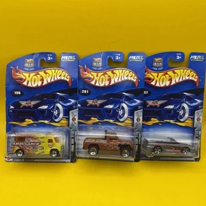 Hot Wheels Lot 3X Final Run 2003 Ambulance 2/12, Bywayman 7/12, Mustang GT 3/12 - Picture 1 of 13