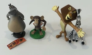 4x Madagascar 2 Action Figures (DreamWorks Animation, 2008) Gloria Mason Zebra - Picture 1 of 7
