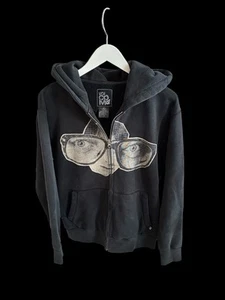 Vintage 90’s Volcom Hoodie Men’s Medium Full Zip Glasses Skater Y2K Rare - Picture 1 of 17