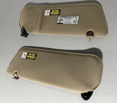 Ford Ranger Explorer 1995-2001 parasol conjunto viseras conductor pasajero bronceado Foto 1 de 4