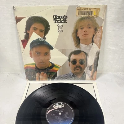 CHEAP TRICK One On One FE38021 RTB LP Vinyl VG+ Cover VG++ Sleeve 1982 og shrink - Image 1 of 4