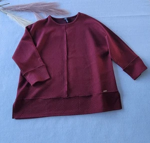 Suéter Jones New York Manga Larga Talla XL y L Color Rojo Vino - Imagen 1 de 9