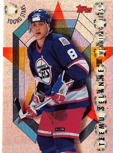 1995-96 Topps Young Stars #YS11 Teemu Selanne - Picture 1 of 2