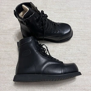 Mt. Emey 504 Supra-Depth Lederstiefel orthopädisch schwarz 8" Größe 13 9E - Bild 1 von 11