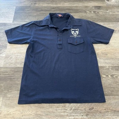 Vintage 80s 1982 Penn State Nittany Lions Champions Puritan Mens M Polo Shirt - Image 1 of 4
