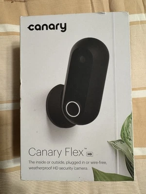 Canary Flex Indoor/Outdoor, Wire-free or Plugged-in, Weatherproof HD Camera - Image 1 of 4