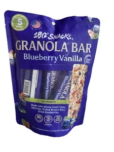 180 Snacks granola Bars, Blueberry Vanilla - Picture 1 of 6