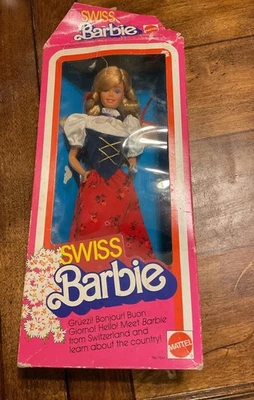 Muñecas Barbie Suiza del Mundo - 1983 Mattel 7541 - Usadas en caja. Leer Foto 1 de 4